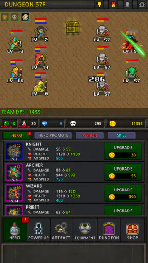 Grow Heroes VIP : Idle Rpg screenshot