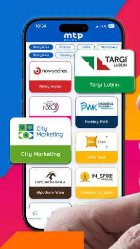 Grupa MTP app screenshot