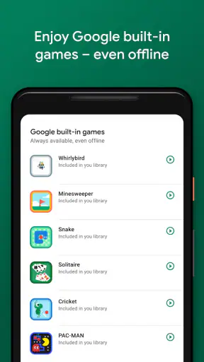 Gry Google Play screenshot