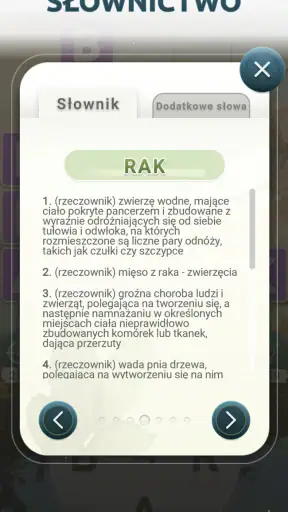 Gry Słowne Krzyżówki po Polsku screenshot