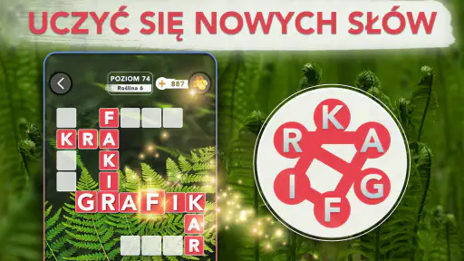 Gry Słowne Krzyżówki po Polsku screenshot