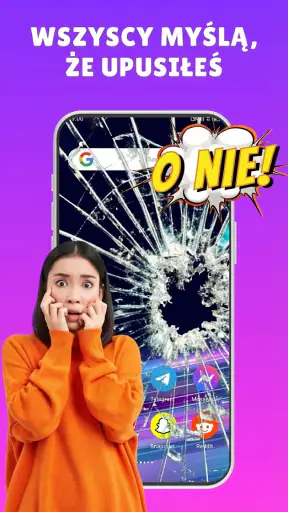 Haha Broken, Pęknięty Ekran screenshot