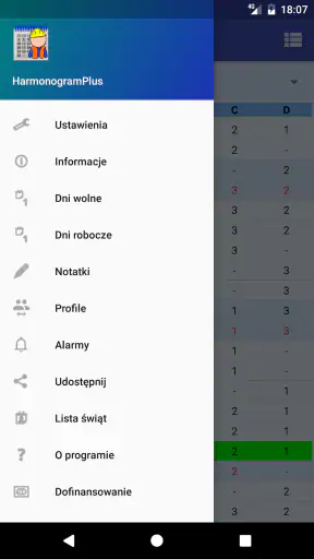 HarmonogramPlus screenshot