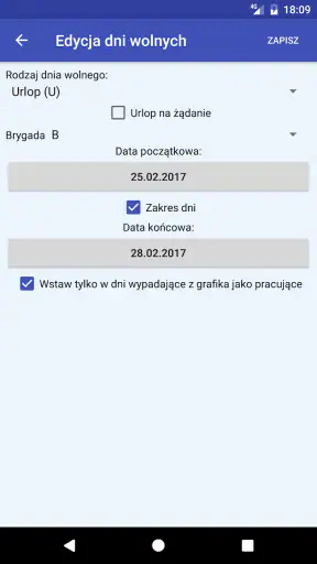HarmonogramPlus screenshot