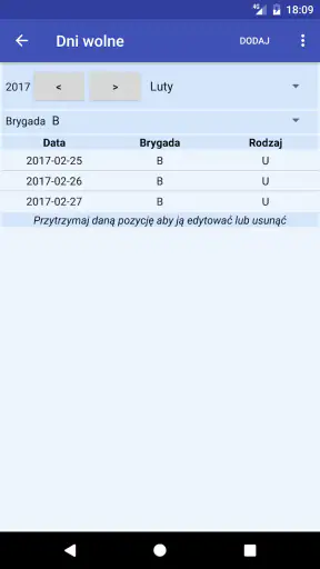 HarmonogramPlus screenshot