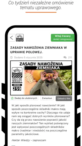 Hektar Wiedzy screenshot