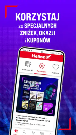 Helion- książki i kursy dla IT screenshot