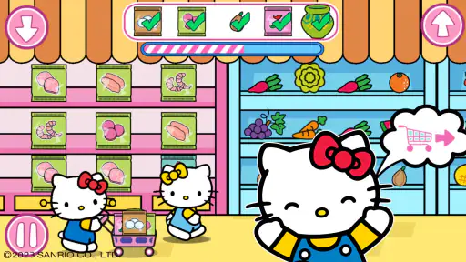 Hello Kitty: Gra supermarket screenshot