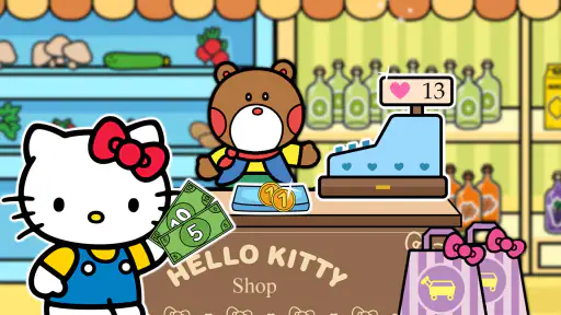 Hello Kitty: Gra supermarket screenshot