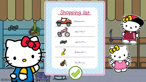 Hello Kitty: Gra supermarket screenshot