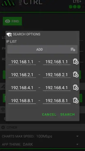 huaCtrl PRO do routerów Huawei screenshot