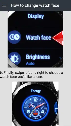 Huawei watch gt 2 guide screenshot