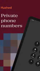 Hushed - Drugi numer telefonu screenshot