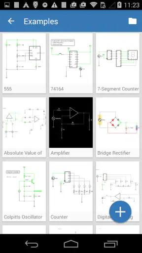 iCircuit Electronics Simulator screenshot