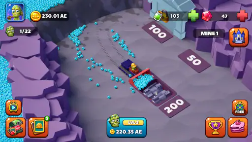 Idle Miner Tycoon: Zombie Hero screenshot
