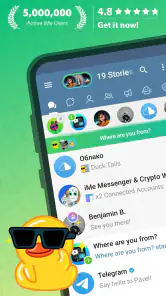 iMe: Bezpieczny AI Messenger screenshot