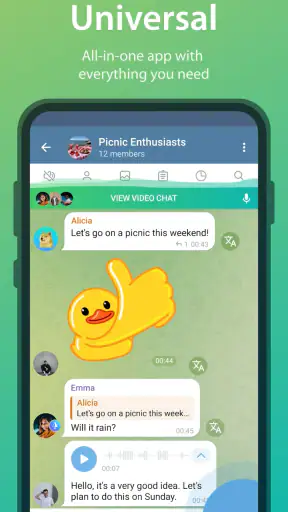 iMe: Bezpieczny AI Messenger screenshot