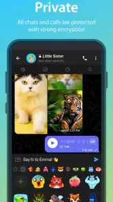 iMe: Bezpieczny AI Messenger screenshot