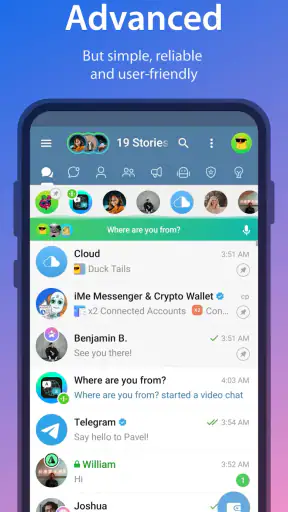 iMe: Bezpieczny AI Messenger screenshot