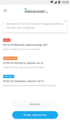 iMieszkaniec.pl screenshot