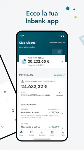 Inbank screenshot