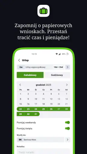 inEwi - Grafik Pracy screenshot