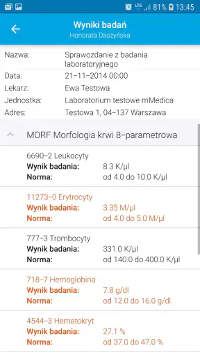 Informacje Medyczne screenshot
