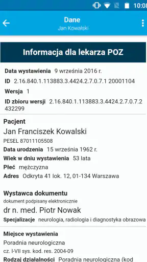 Informacje Medyczne screenshot