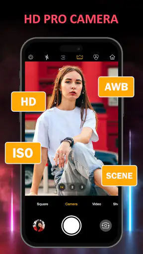 Inteligentna kamera HD i filtr screenshot