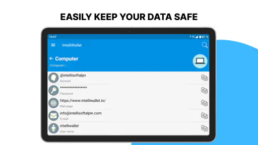 IntelliWallet Menedżer Haseł screenshot