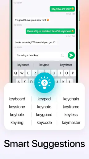 iphone 15 Keyboard Fonts Emoji screenshot