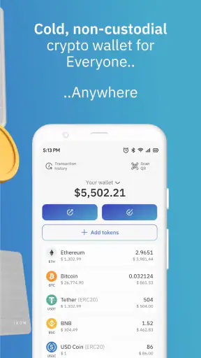 IronWallet: portfel krypto screenshot