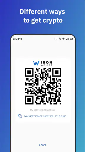 IronWallet: portfel krypto screenshot