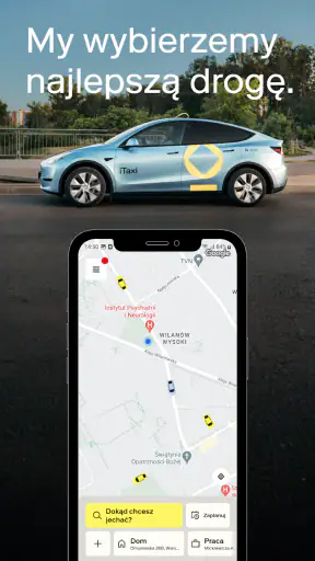 iTaxi - Aplikacja Taxi screenshot