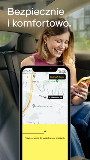 iTaxi - Aplikacja Taxi screenshot