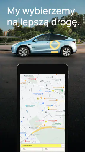 iTaxi - Aplikacja Taxi screenshot