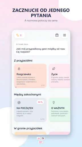 JA TY MY: Gra do rozmów screenshot