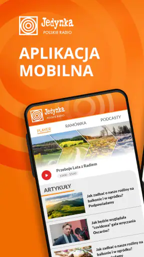 Jedynka Polskie Radio screenshot