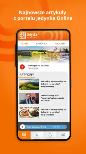 Jedynka Polskie Radio screenshot
