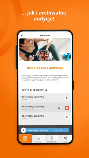 Jedynka Polskie Radio screenshot