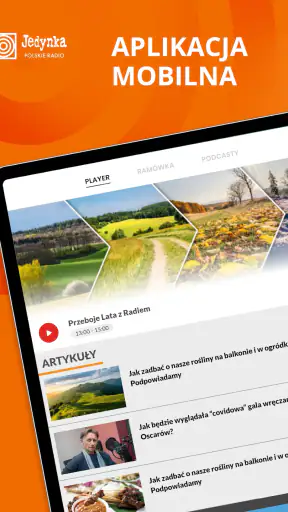 Jedynka Polskie Radio screenshot