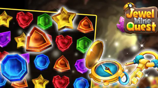 Jewel Mine Quest: Match-3 screenshot
