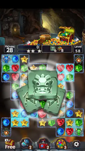 Jewel Mine Quest: Match-3 screenshot