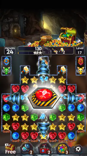 Jewel Mine Quest: Match-3 screenshot