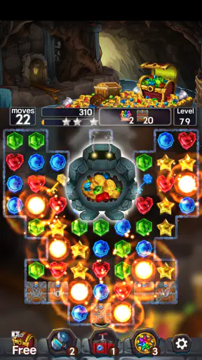 Jewel Mine Quest: Match-3 screenshot