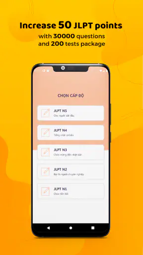 JLPT Test N5 N4 N3 N2 N1 screenshot