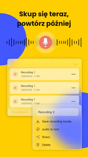 Jnotes: Notatki, AI, PDF screenshot