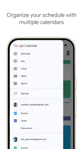 Kalendarz Google screenshot