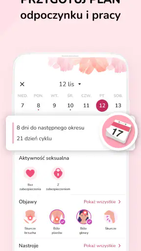 Kalendarz Miesiaczkowy screenshot