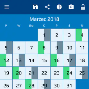 Kalendarz Służby Więziennej screenshot